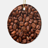 Kaffeebohnen Keramik Ornament (Links)