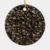 Kaffeebohnen Keramik Ornament (Vorne)