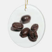 Kaffeebohnen Keramik Ornament (Links)