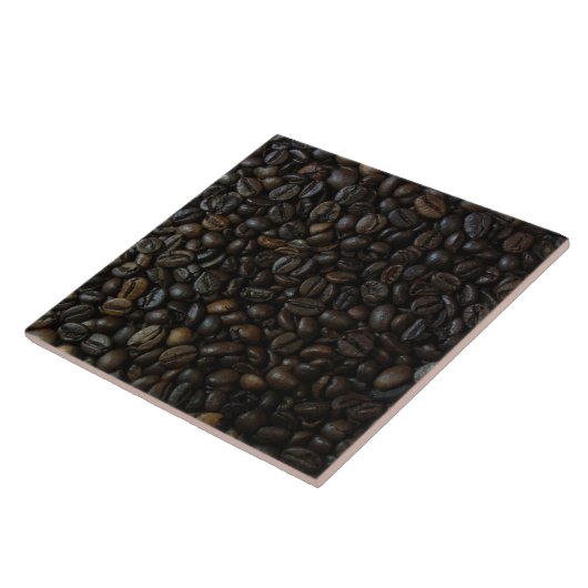 Kaffeebohnen Keramik Tile Fliese (Seite)