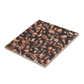 Kaffeebohnen Keramik Tile Fliese (Seite)