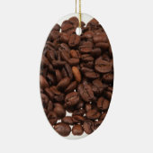 Kaffeebohnen Keramikornament (Rechts)