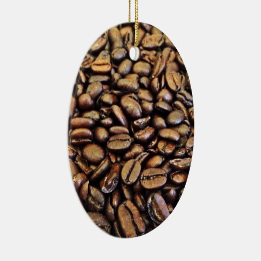 Kaffeebohnen Keramikornament (Rechts)