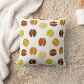 Kaffeebohnen Kissen. Kissen (Decke)