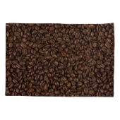 Kaffeebohnen Kissenbezug (Rückseite-Links)