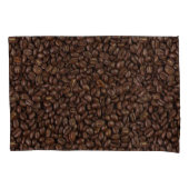 Kaffeebohnen Kissenbezug (Vorderseite-Links)