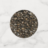 Kaffeebohnen Konfetti (Klein Vorderseite)