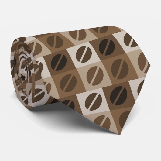 Kaffeebohnen Krawatte (Gerollt)