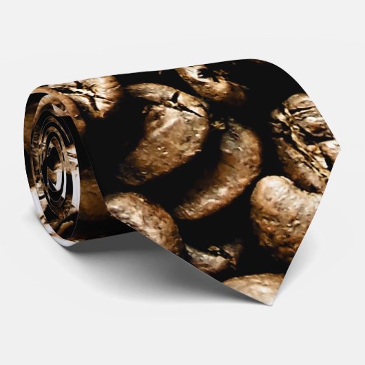 Kaffeebohnen Krawatte (Gerollt)