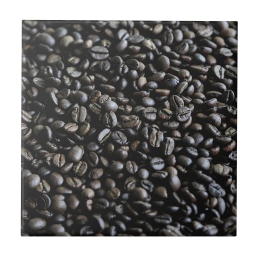 Kaffeebohnen Küche Fliese (Vorderseite)
