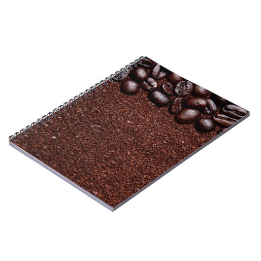 Kaffeebohnen - kundengebundene Vorlagen Java Bohne Notizblock (Linke Seite)