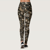 Kaffeebohnen Leggings (Rückseite)