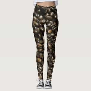 Kaffeebohnen Leggings