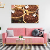 Kaffeebohnen Leinwanddruck (Insitu (Wohnzimmer))