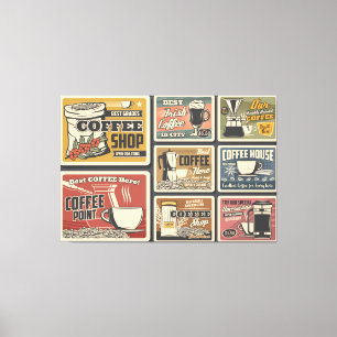 Kaffeebohnen Leinwanddruck