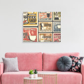 Kaffeebohnen Leinwanddruck (Insitu (Wohnzimmer))