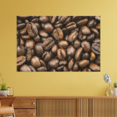 Kaffeebohnen Leinwanddruck (Insitu (Wohnzimmer))