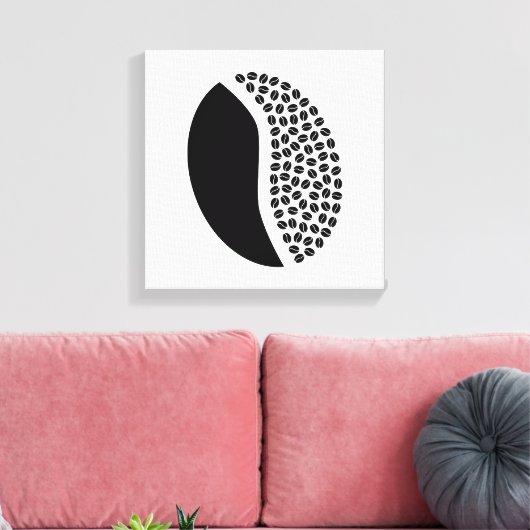 Kaffeebohnen Leinwanddruck (Insitu (Wohnzimmer))