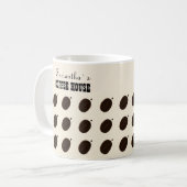 Kaffeebohnen-Marken-Geschäft Professionell Kaffeetasse (Vorderseite Links)