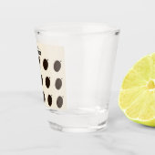 Kaffeebohnen-Marken-Geschäft Professionell  Schnapsglas (Rechts)