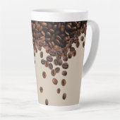 Kaffeebohnen Milchtasse (Rechte Ecke)