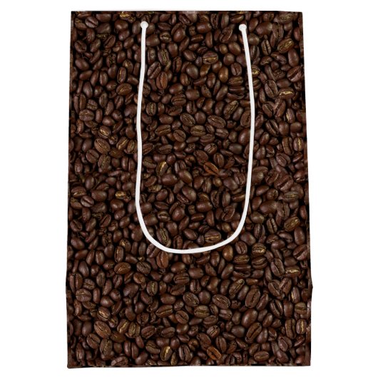 Kaffeebohnen Mittlere Geschenktüte (Rückseite)