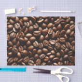 Kaffeebohnen-Muster-Decoupage Seidenpapier (Handwerk)