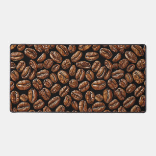 Kaffeebohnen-Muster Schreibtischunterlage