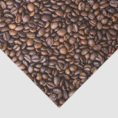 Kaffeebohnen-Muster Seidenpapier (Ausschnitt)