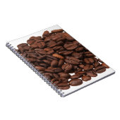 Kaffeebohnen Notizblock (Rechte Seite)