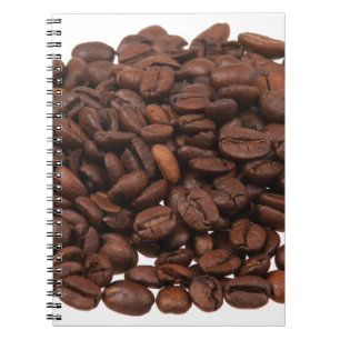 Kaffeebohnen Notizblock