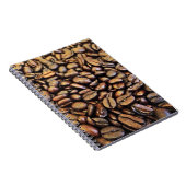 Kaffeebohnen Notizblock (Rechte Seite)