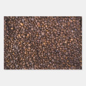 Kaffeebohnen! Packpapier Geschenkpapier Set (Vorderseite 2)