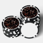 Kaffeebohnen Pokerchips (Stapel)