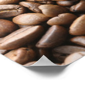 Kaffeebohnen Poster (Ecke)