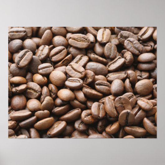 Kaffeebohnen Poster (Vorne)