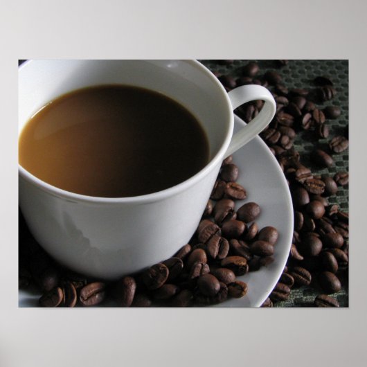 Kaffeebohnen Poster (Vorne)
