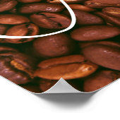 Kaffeebohnen Poster (Ecke)