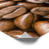 Kaffeebohnen Poster (Ecke)