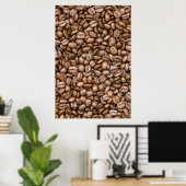 Kaffeebohnen Poster (Heimbüro)