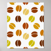 Kaffeebohnen Poster (Vorne)