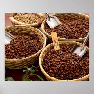 Kaffeebohnen Poster