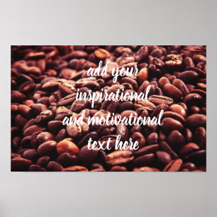 Kaffeebohnen Poster