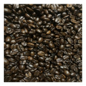 Kaffeebohnen Poster (Vorderseite)