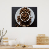 Kaffeebohnen-Poster Poster (Küche)