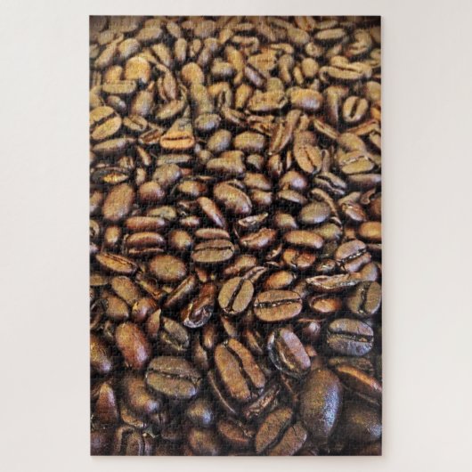 Kaffeebohnen Puzzle (Vertikal)