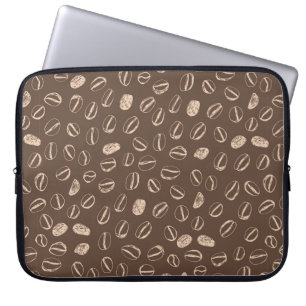 Kaffeebohnen Restaurant handgezücktes Cartoon Doo Laptopschutzhülle