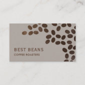 Kaffeebohnen Röster Visitenkarte (Vorderseite)