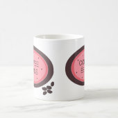 Kaffeebohnen Schild Kaffeetasse (Mittel)
