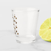 Kaffeebohnen Schnapsglas (Rechts)